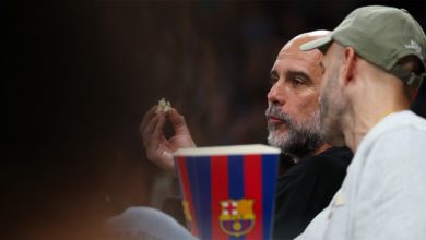 Στη-Βαρκελώνη-και-στο-Μπαρτσελόνα-Ολυμπιακός-ο-Πεπ-Γκουαρδιόλα,-βίντεο