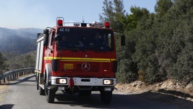 Εκτροπή-λεωφορείου-στη-λεωφόρο-Πάρνηθος-στις-Αχαρνές,-διακοπή-κυκλοφορίας-προς-το-τελεφερίκ