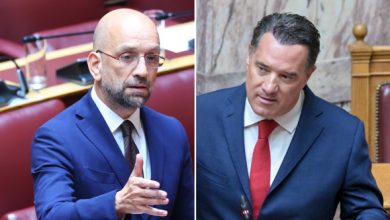 Κόντρα-Μπάρκα-–-Γεωργιάδη-στο-x:-«Χοροπηδούσε-σαν-χούλιγκαν»-–-«Έδωσες-την-έδρα-που-σου-ζήτησε-ο-ΣΥΡΙΖΑ;»