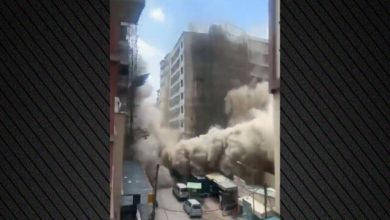 Η-στιγμή-που-πολυώροφο-κτήριο-καταρρέει-σαν-χάρτινος-πύργος-στο-Ναϊρόμπι,-δείτε-βίντεο