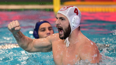 Ο-Ολυμπιακός-νίκησε-19-17-στα-πέναλτι-την-Γιαντράν-Χέρτζεγκ-Νόβι-για-το-champions-league,-βίντεο