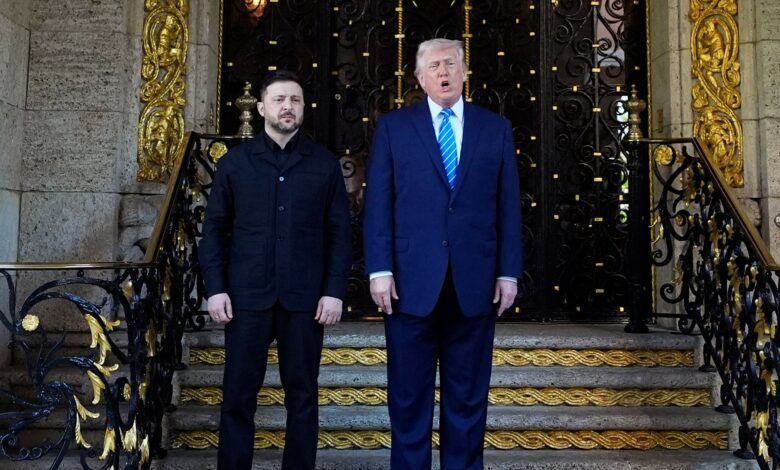 Τηλεφωνική-επικοινωνία-Τραμπ-Ζελένσκι-παραμονή-των-διαπραγματεύσεων-στη-Γενεύη