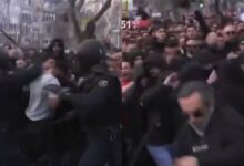 Μύρισε-μπαρούτι-έξω-από-το-Μπερναμπέου:-Συμπλοκές-μεταξύ-αστυνομικών-και-οπαδών-της-Μπενφίκα-(video)