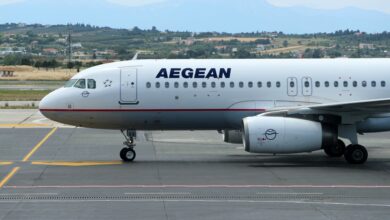aegean:-Ακυρώσεις-πτήσεων-από-και-προς-το-Ισραήλ,-το-Ιράκ,-τον-Λίβανο,-τα-ΗΑΕ-και-τη-Σαουδική-Αραβία