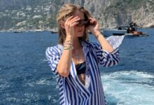 Αμαλία-Κωστοπούλου:-Η-απόδρασή-της-στο-Κάπρι-και-η-βόλτα-με-σκάφος