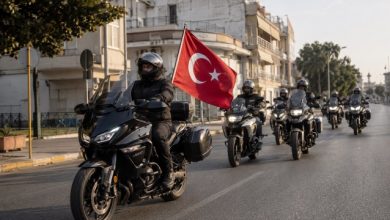 Κομοτηνή:-mοτοσικλετιστές-προκάλεσαν-με-τουρκικά-εμβατήρια-και-σήμα-των-«Γκρίζων-Λύκων»-(video)