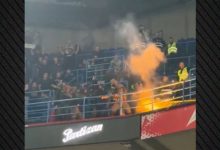 euroleague:-Επεισόδια-στο-Παρτίζαν-Ερυθρός-Αστέρας,-οπαδοί-συγκρούστηκαν-με-την-αστυνομία,-βίντεο